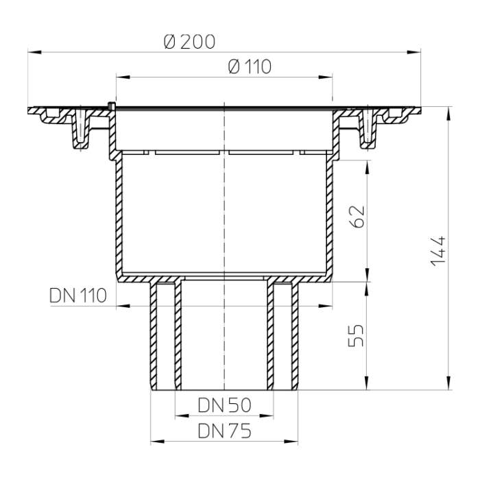 HL310NK Корпус трапу_схема