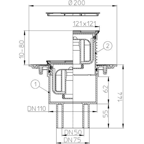 HL310NPr-3000 Трап_cхема