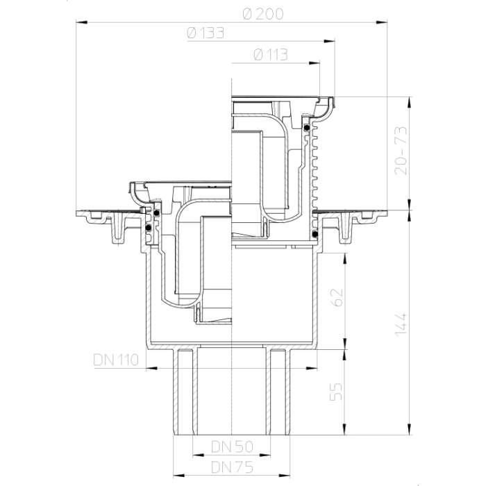 HL310NR Трап_схема