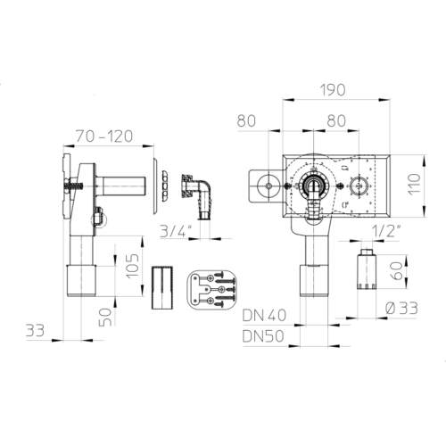 HL405ECO Сифон_cхема