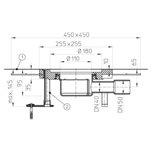 HL510NCK Трап_схема