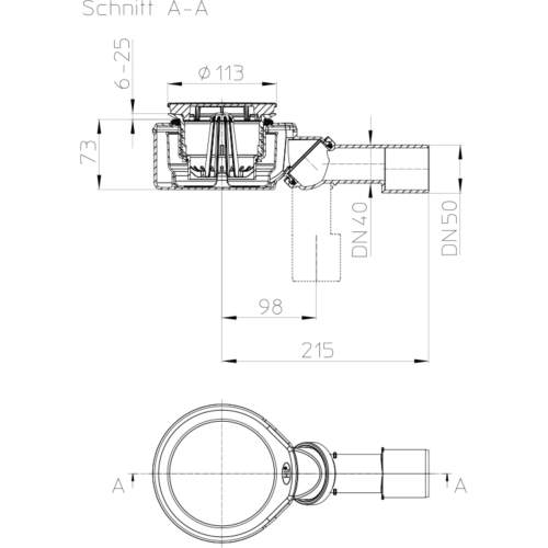 HL520F Сифон_cхема