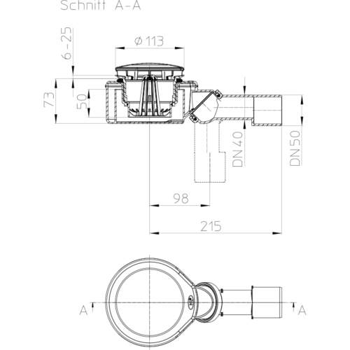 HL520FE Сифон_схема