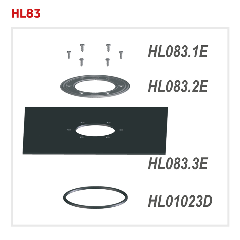 HL83 Ущільнювальний комплект з EPDM плівкою 400 x 400 мм__