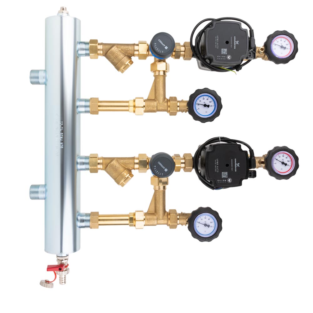 Quick-release kit with BPS hydraulic arrow, mixed circuit with flaps Комплект швид.монт. з гідрострілкою BPS, зміш.контур з клап. ARV362 і зміш.контур з ATM 561