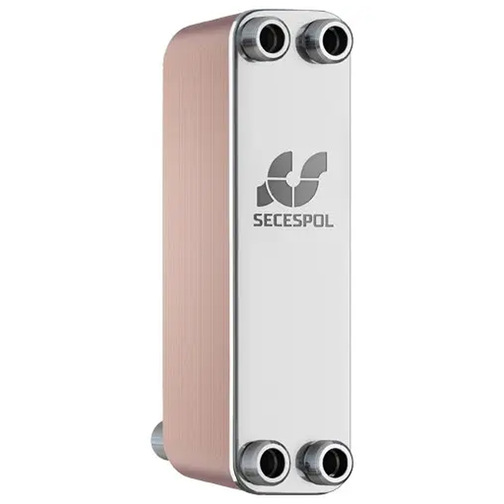 Two-way plate heat exchanger Secespol LB47-2S Двоходовий пластинчастий теплообмінник Secespol LB47-2S