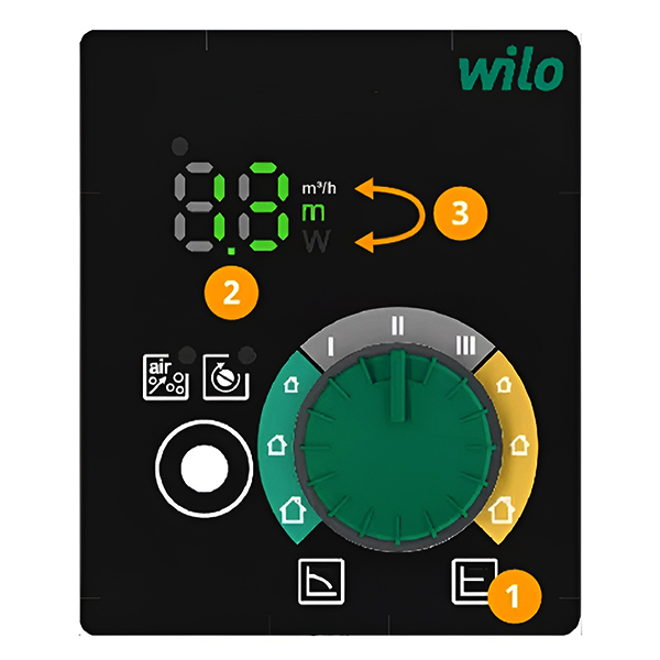 Wilo-Yonos-PICO-Z-display