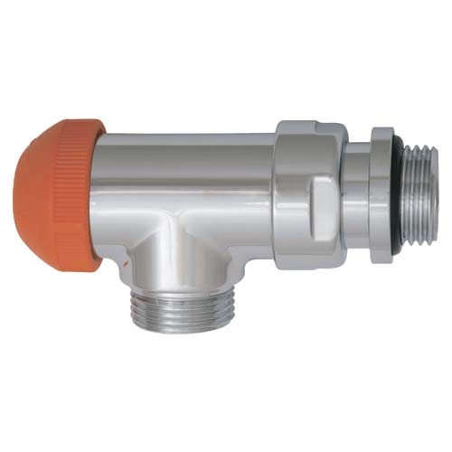 Термостатичний кутовий спеціальний клапан TS-98-V DE LUXE