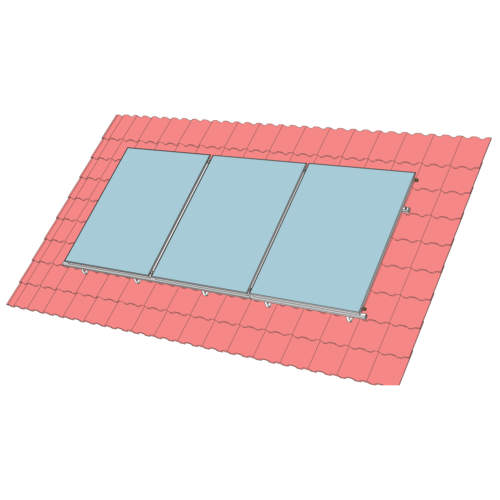Кріплення сонячного колектору FK8003 - черепиця